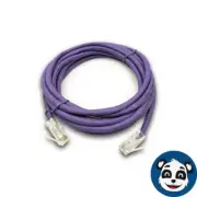 12-Pack Net Optics 490-0354-001, 3m / 10ft RJ45 Cat-5e Patch Cable Cord Purple