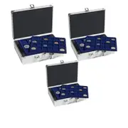 Leuchtturm S Coin Carry Cargo Case w/ 6 Trays - 48mm Coins