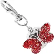 [Holibanna] Watch with Key Buckle Cute Keychain Smart Watch Women Gold Watch Smartwatch Digital Fob Watch Belly Button Rings Classical Pocket Watch Keychain Watch Digital Watch Sight Red