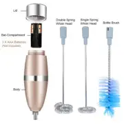 Handheld Electric Milk Frother Foam Maker Whisk Coffee Mixer Stirrer Egg Beater