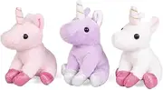 Living Nature Little Buddies Unicorn Plush 9cm, Soft Collectable Toy with Sparkly Hooves and Embroidered Horn, Made with Eco-Friendly Stuffing, Adorable for Kids and Unicorn Enthusiasts