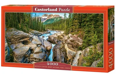 New Castorland Jigsaw Puzzle 4000 Pieces 400348 Mistaya Canyon Banff National
