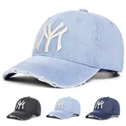 Embroidered Unisex Cowboy Baseball Cap Adjustable Sun Hat For Spring & Fall