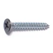 #9 x 1-1/4" Black Painted Steel Phillips Flat Head Hinge Screws (25 pcs.)