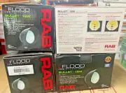RAB BULLET12B LED Floodlight 12Watts 120V 5000K Cool Black NIB