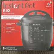 Instant Pot RIO 6qt 7-in-1 Electric Pressure Cooker & Multi-Cooker **NEW**