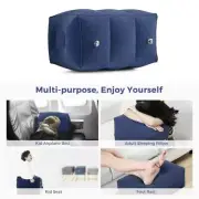 Inflatable Foot Rest Pillow for Travel Kids Adult Airplane Travel Pillow Cushion