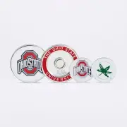 OHIO STATE BUCKEYES DUO LOGO GOLF BALL MARKER PRG GOLF NCAA LICENSED