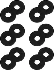 Strap Locks, Tifanso 6 Pairs Guitar Strap Locks, Premium Strap Blocks, Guitar Protector Black