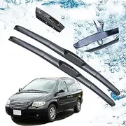 ,For Chrysler,For Voyager 2001 2002 2003 2004 2005 2006 2007 Accessories Car Front Windscreen Wiper Blades Brushes Cutter U J Hook