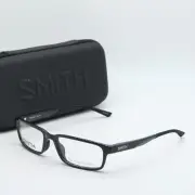 NEW SMITH OPTICS TRAVERSE 807 BLACK AUTHENTIC EYEGLASSES W/CASE 54-18