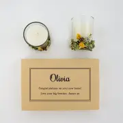 Personalised Special Message Bee Candles