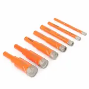 5/6/8/10/12/1416mm Round Shank Vacuum Brazed Diamond Drill Bit For Tile Marble