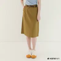 在飛比找momo購物網優惠-【Hang Ten】女裝-REGULAR FIT鬆緊腰頭口袋