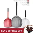 12 14Inch Pizza Peel Long Handle Turning Paddle Aluminum Nonstick Baking Tool