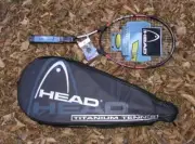 BOGO Head Ti. Heat CZ cover Strung tennis racket Titanium Comfort zone 4 5/8 102