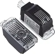 Original Audi LED Entry Lights Audi Rings Lettering Logo Door Lighting 4G0052133G