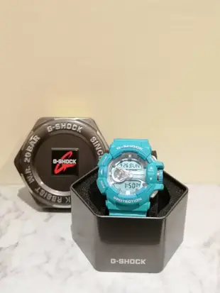 G-shock 5398 Resist wr20bar 綠松石色