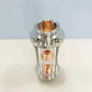 Metal Distillation Column Copper Bubble Platte Set Pipe Sight Glass Union Tools
