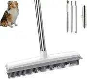 Generic BroomWiz Pet Hair Removal, Silicone Broom, Carpet Scrubber for Dog & Cat Hair, Tiles, Wooden Floors, Carpets (1pcs)