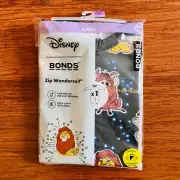 Bonds Baby Wondersuit Size 0 Disney The Lion King Simba Circle of Life Blue