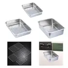 Oven Tray with Mesh Rack Baking Sheet with Rack for Food Vegetable Grilling