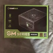 Game Max Modular Computer Power Supply 500w 12V Black ATX PSU