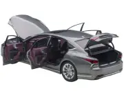 Autoart 78867 Lexus LS500h Manganese Luster Gray 1/18 Model Car