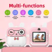 Kids Mini Instant Print Camera Durable Thermal Printer Gift for Birthday/Holiday