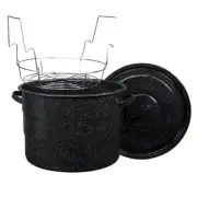 Columbian Home 319814 21.5 qt. Canner with lid & Jar Rack 6Hx14Wx10D in. 2 Pack