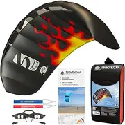 HQ Kites Symphony Beach III 1.3 Stunt Kite 51 Inch Dual - Line Sport Kite, Color: Rainbow - Active Outdoor Fun for Ages 8 and Up