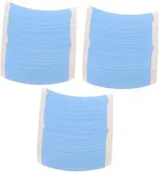 Beavorty 3sets Hair Wig Tape for Men Front Tape Strips Double Sided Glue Ideal for Swimming Sleeping Bathing 36pcs*3