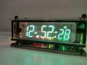 Vintage VFD Tube Clock USB Desktop Decor Clock RGB LED Clock Ref Nixie Tube Gift
