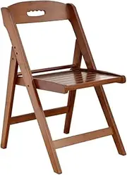 Collapsible Chair Stable Folding Chair Outside Wooden Bistro Furniture Leisure Stool Comfortable Lounge Chairs for Home Restaurant Hotel for Home Hotel Restaurant