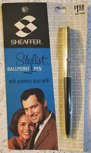 Vintage Sheaffer Stylist Ballpoint Pen NOS Rare