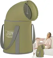 Foot Wash Basin – Foot Soak Bucket for Pedicure and Cleaning | Multifunctional Feet Tub for Laundry and Travel, Lightweight Spa Bag for Bathing, Durable Water Container for Camping Gear