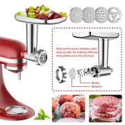 Food Grinder Attachment Kit Meat Grinder Attachment Food Grade Metal beskG