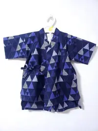 在飛比找Yahoo奇摩拍賣-7-11運費0元優惠優惠-✪胖達屋日貨✪褲款 100cm 藍紫色 幾何三角 日本 男 