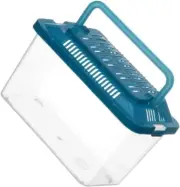 Portable Handheld Fish Tank Aquarium for Turtles Hamsters Travel Friendly