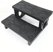 Steinbach Whirlpoolzubehör Plastic Doppelstufe for Whirlpools, Black, 69 x 63 x 34 CM