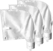 UCEDER 3 Pack Zippered Bag Replacement Fits for Polaris 360, 380 Pool Cleaner All Purpose Filter Bag for Polaris Filter Bag