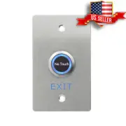 Comgsa No Touch Button IR 304 Stainless Steel Door Exit Access Control LED, USA