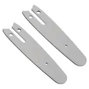 2Pcs 5" Mini Chainsaw Guide Bar Replacement for Electric Chain Saw Wood Cutter