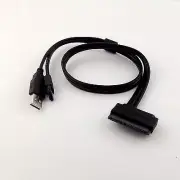 1pcs SATA 22Pin Female to ESATA 7P+USB A Male Hard Disk Adapter Cable 50cm