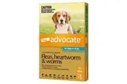 Flea & Wormer Spot-on for Dogs 4-10kg, 6's