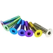 M6X35mm Ti Titanium Bike Countersunk Screws Hex Flat Head Bolt