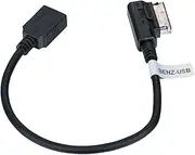 Media Interface Cable for Mercedes Benz USB Female Flash Drive C/E/GLK/CLS/GL/S/ML/SLK