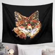 Native American Fox Art Tapestry