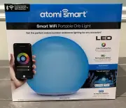 Atomi Smart LED Smart WiFi Portable Orb Light - AT 112020 - New Sealed!