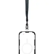 EFM Universal Lanyard For Mobile Cellphone Accessory Neck Strap/Charm Black